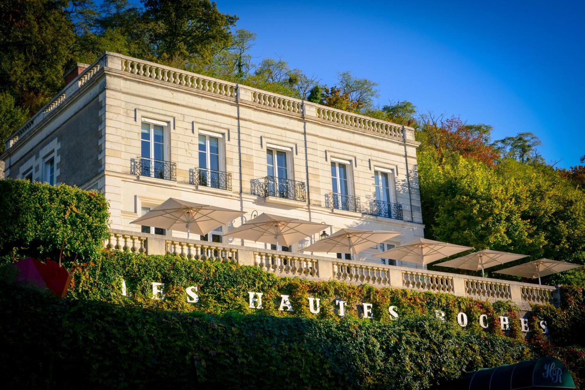 Hotel Les Hautes Roches Рошекорбон Экстерьер фото