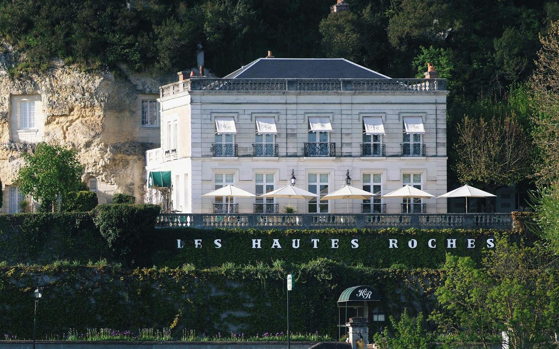 Hotel Les Hautes Roches Рошекорбон Экстерьер фото
