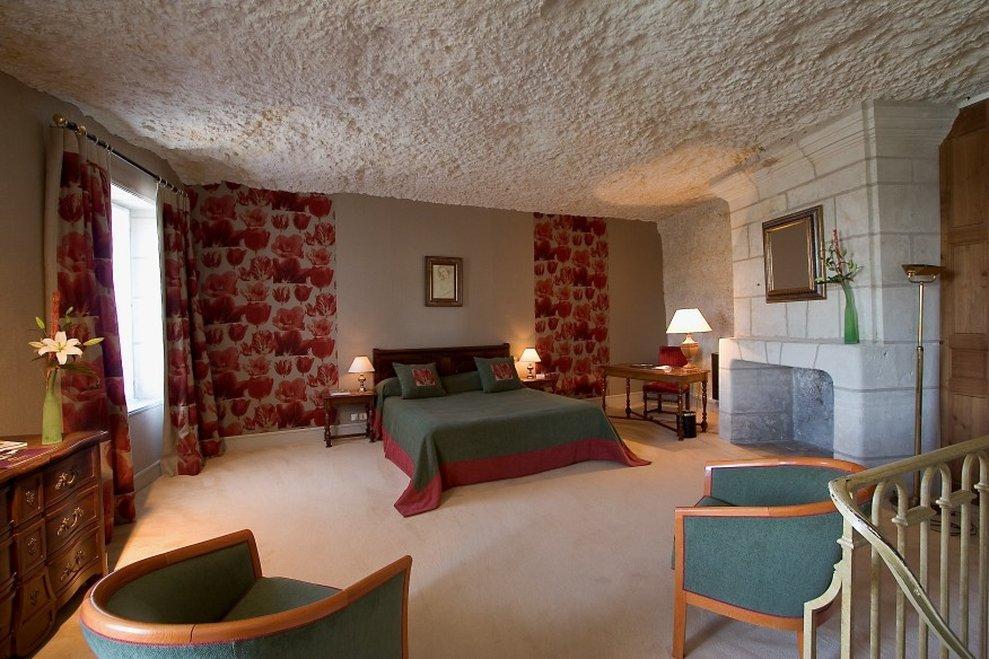 Hotel Les Hautes Roches Рошекорбон Номер фото